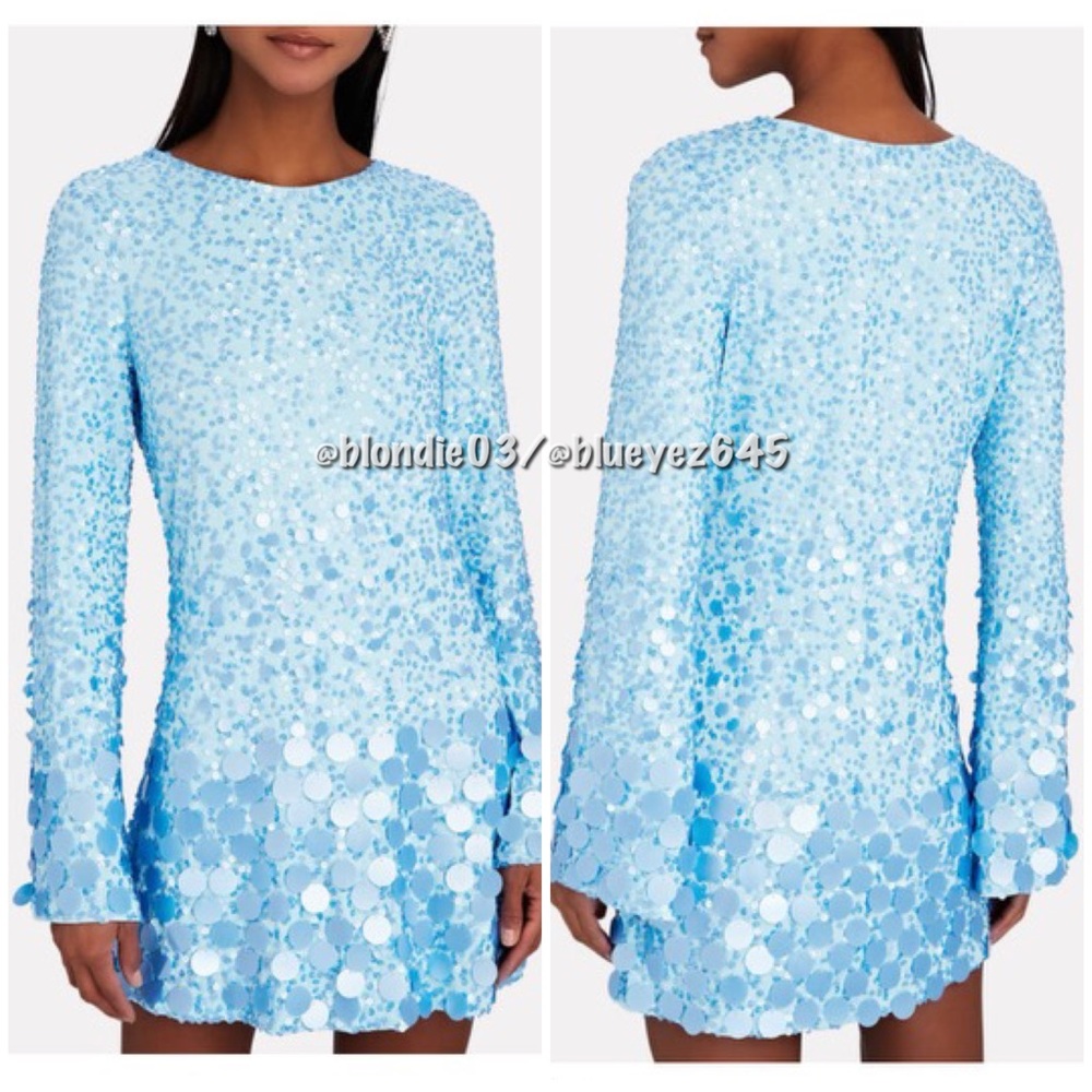 Loveshackfancy “Lightning” Sequined Mini Dress In… - image 2